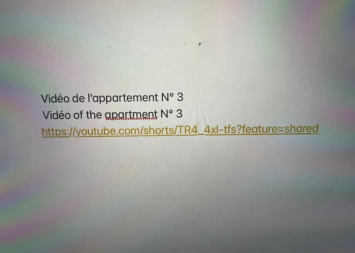 Appartement L'hermine *